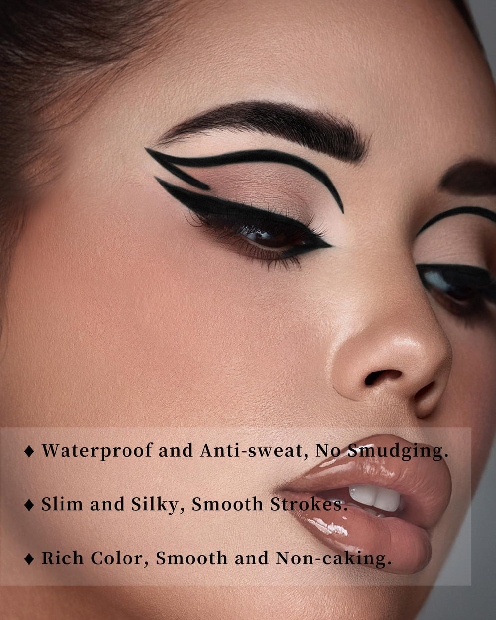 Caedelfly on-the-go eyeliner pocket design fits makeup bags.