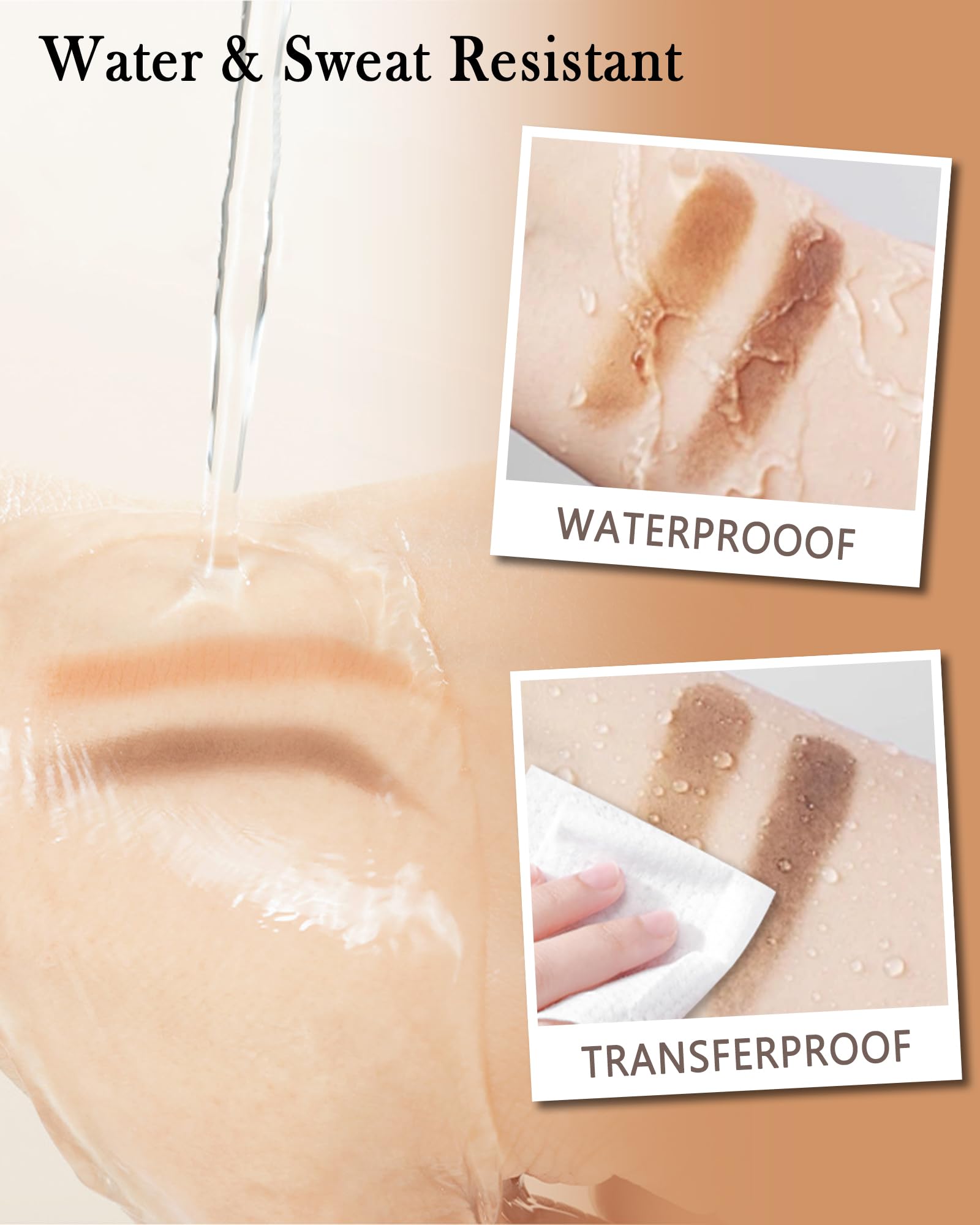 Caedelfly waterproof brow powder delivering long-lasting hold.