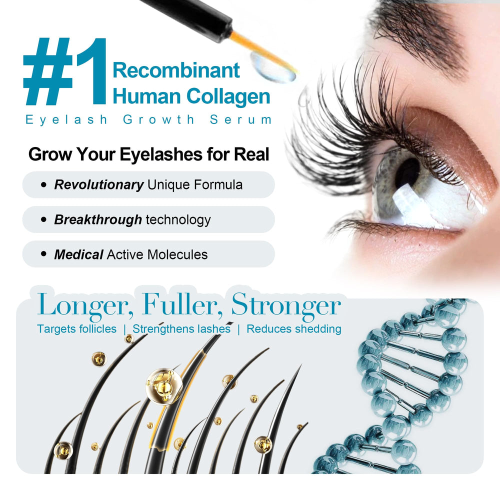 Caelymine lash serum brush application shows precise lash line care