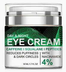 Caffeine Eye Cream bottle pump for quick daily use and refreshed eyes.