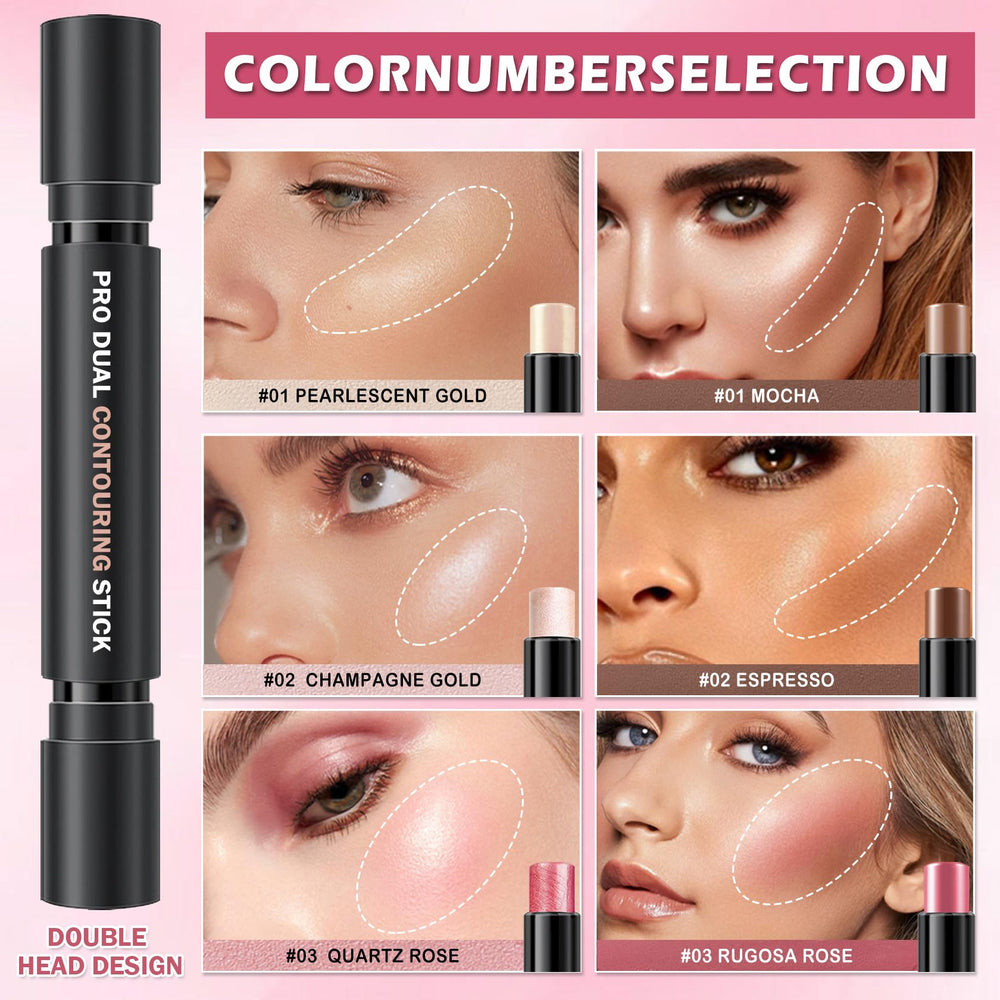 CAHIUYOA cream blush stick close-up for natural flush