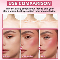 CAHIUYOA highlighter stick close-up for radiant cheekbone glow