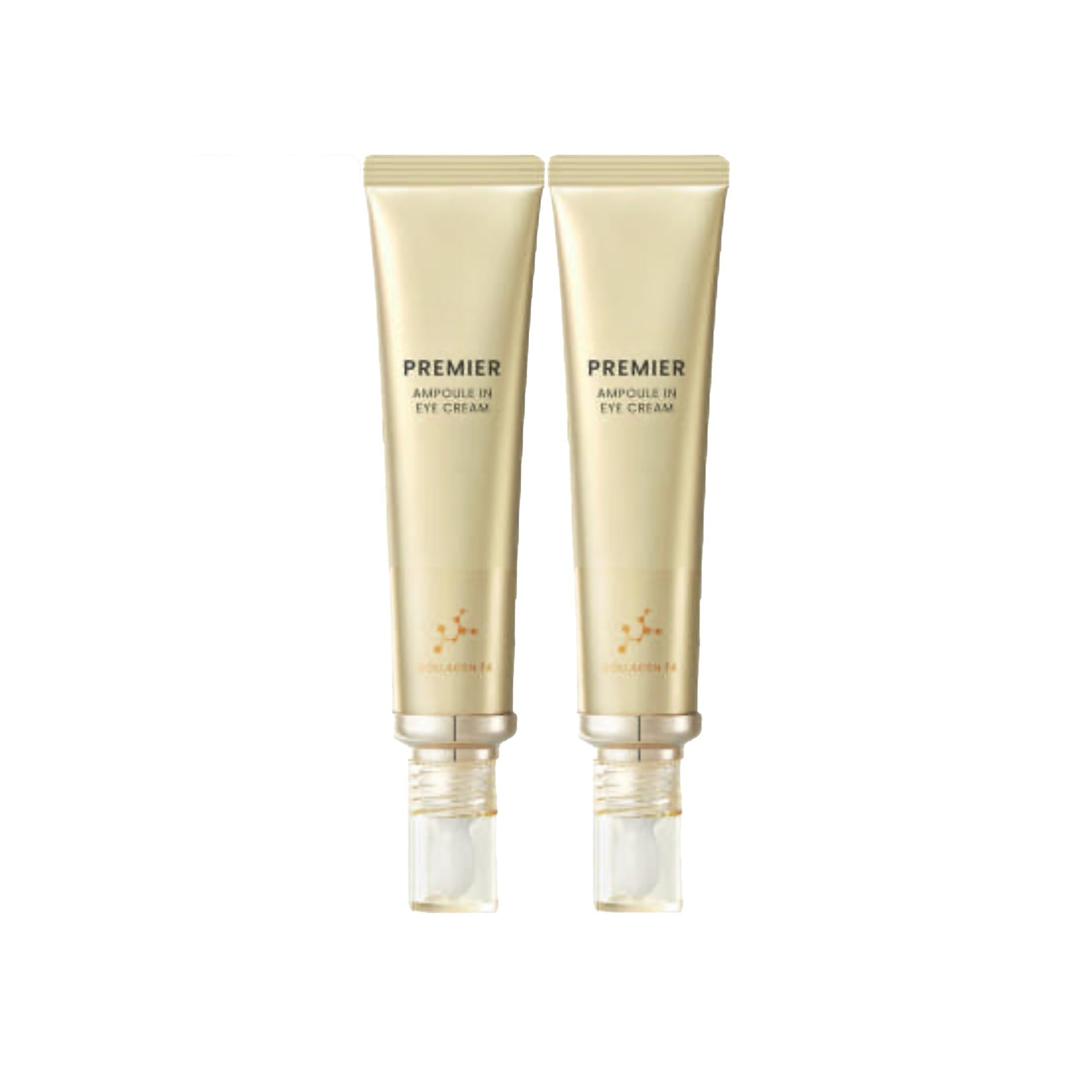 CainCosmetic Premier Ampoule Eye Cream bottle showing rich hydration for the eye area