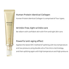 CainCosmetic Premier Ampoule Eye Cream packaging close-up with dual 40 ml tubes for extended use