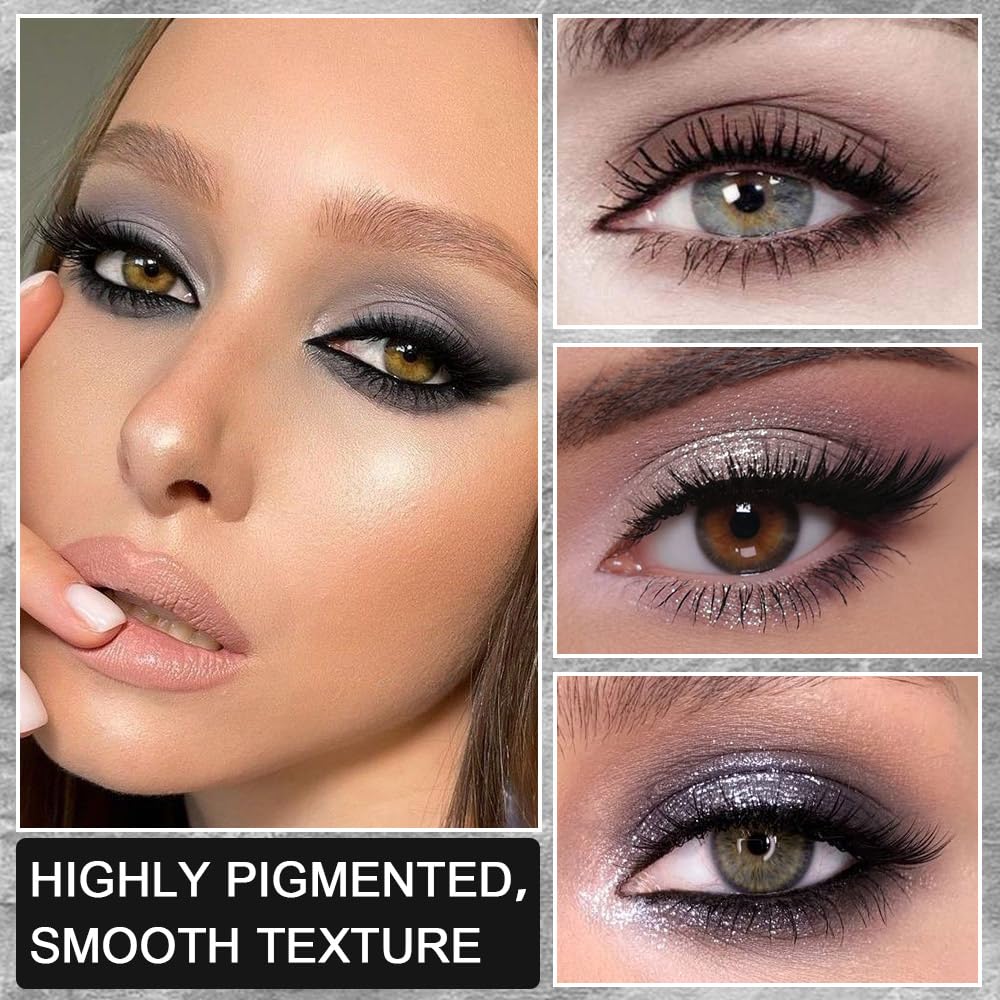 CAKAILA palette demonstrates seamless blending for smoky or natural finishes.