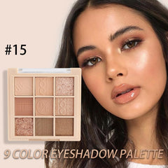 CAKAILA 9Colors Neutral palette shades arrangement enables smooth day-to-night transitions.