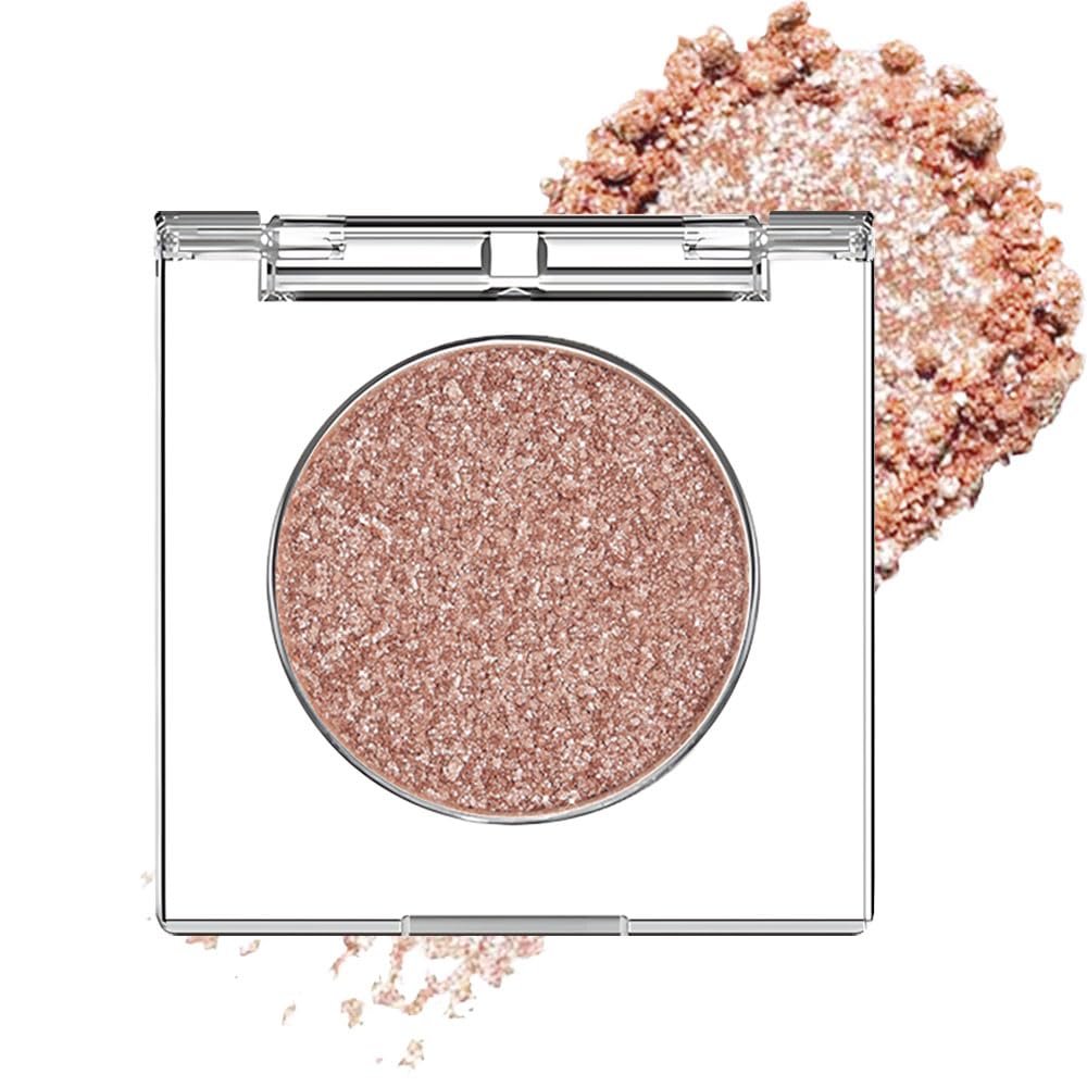 CAKAILA Champagne Rose Gold palette swatches show rich pigment for vibrant looks