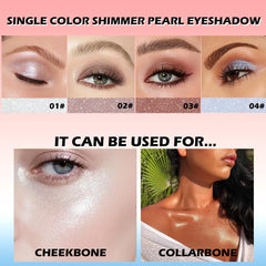 CAKAILA palette offers matte and shimmer shades for versatile looks.