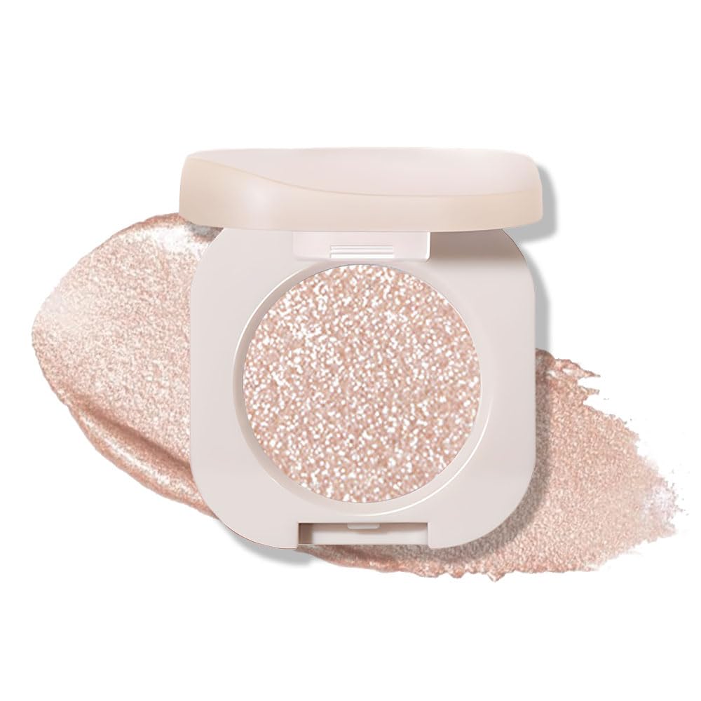 CAKAILA Monochrome Glitter Eyeshadow Palette front view with rich colors