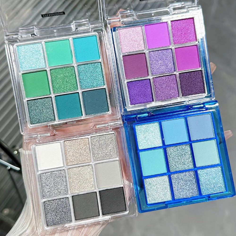 CAKAILA Sapphire Blue palette detailed view showcases color coordination options