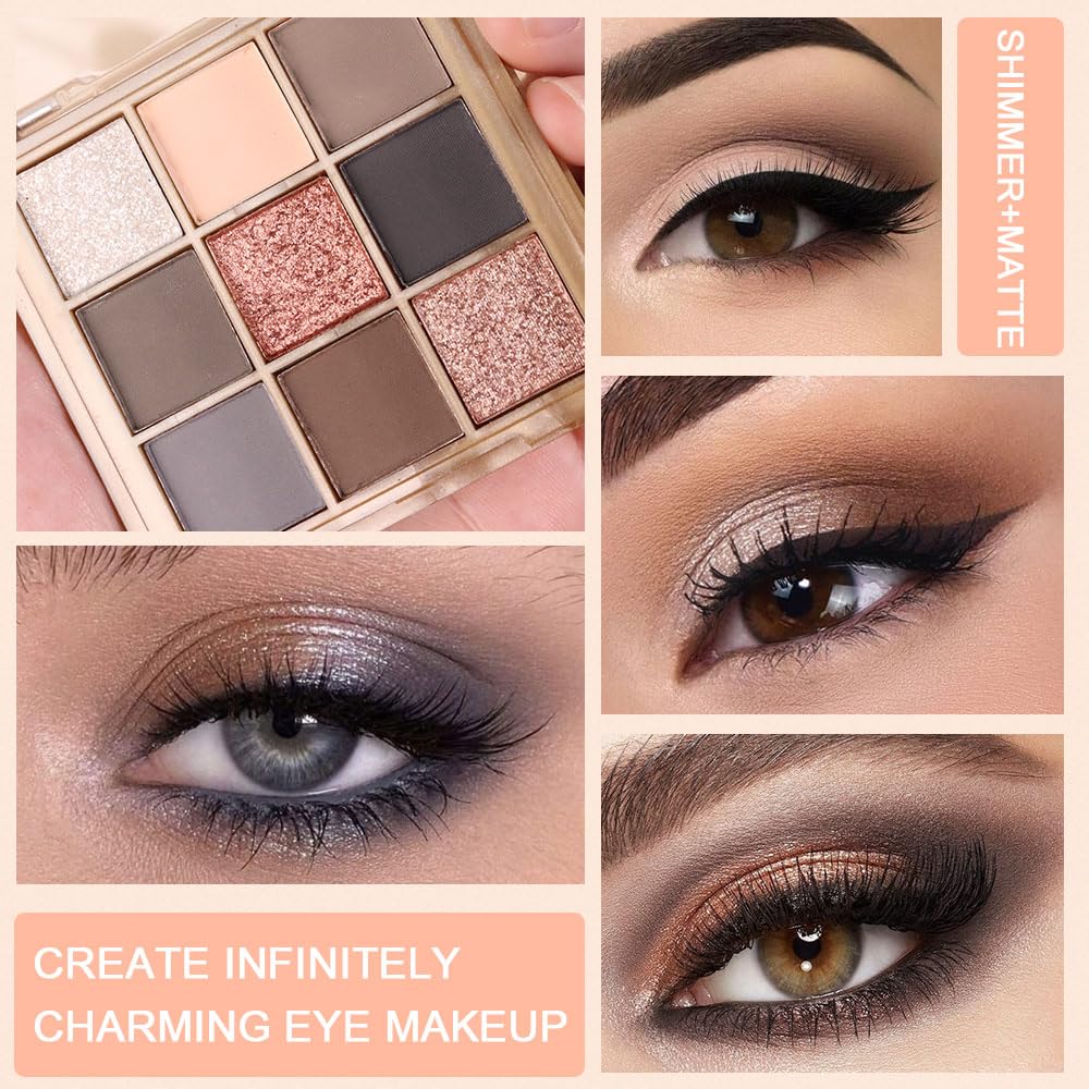 CAKAILA soft powder eyeshadow blends smoothly for natural finishes.