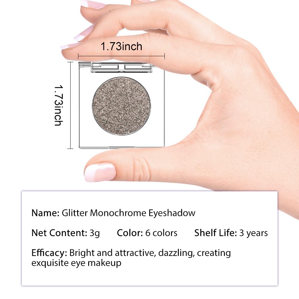 CAKAILA Taupe Gray Brown Shimmer Palette tonal look ideas for mature eyes.