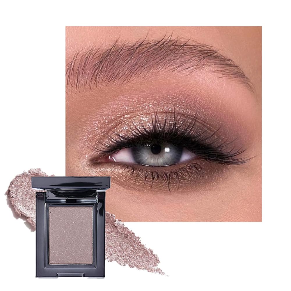 CAKAILA Taupe Mauve Shimmer palette closed, versatile neutrals for day-to-night looks.