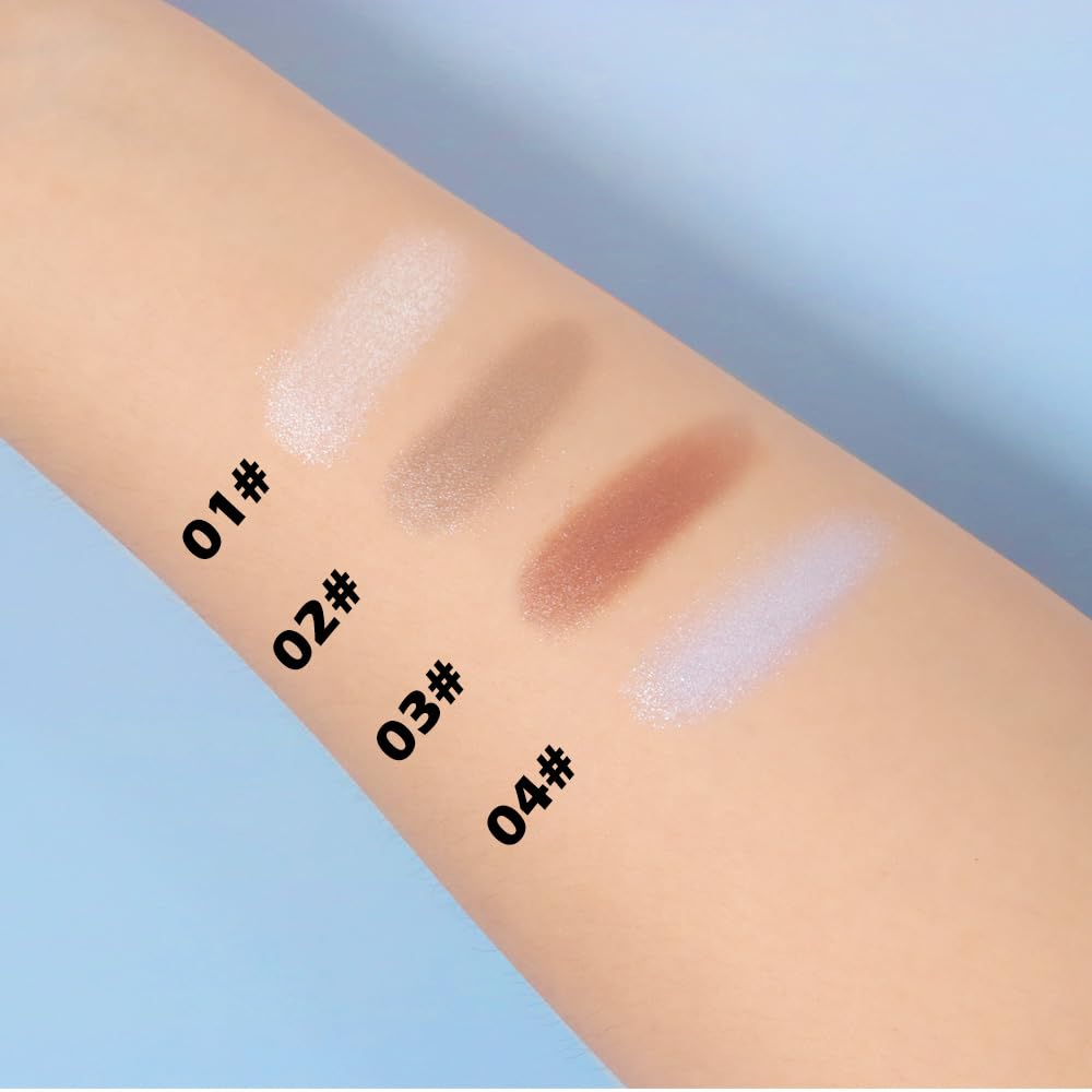 CAKAILA Taupe Mauve Shimmer offers a waterproof finish for lasting color.