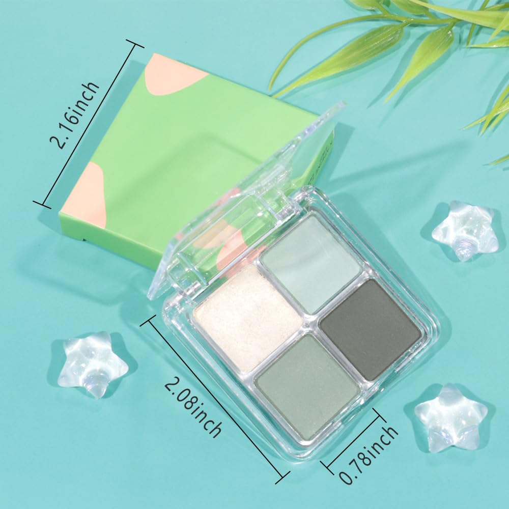 CAKAILA vegan eyeshadow palette packaging and ethical formulation