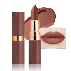CAKAILA Warm Brown Nude Lipstick packaging on display for travel use.