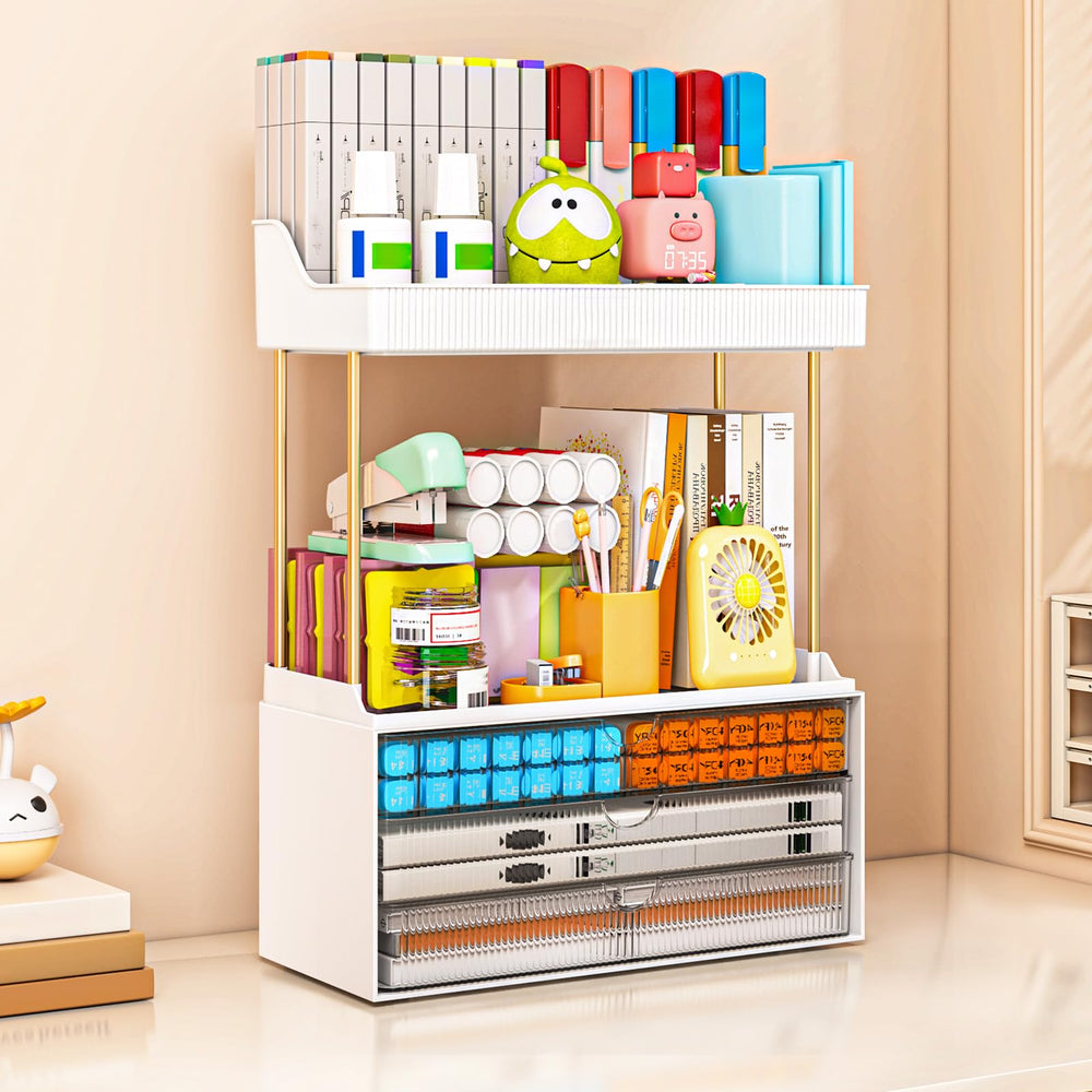 caktraie versatile storage for bathroom, vanity, or kitchen counters