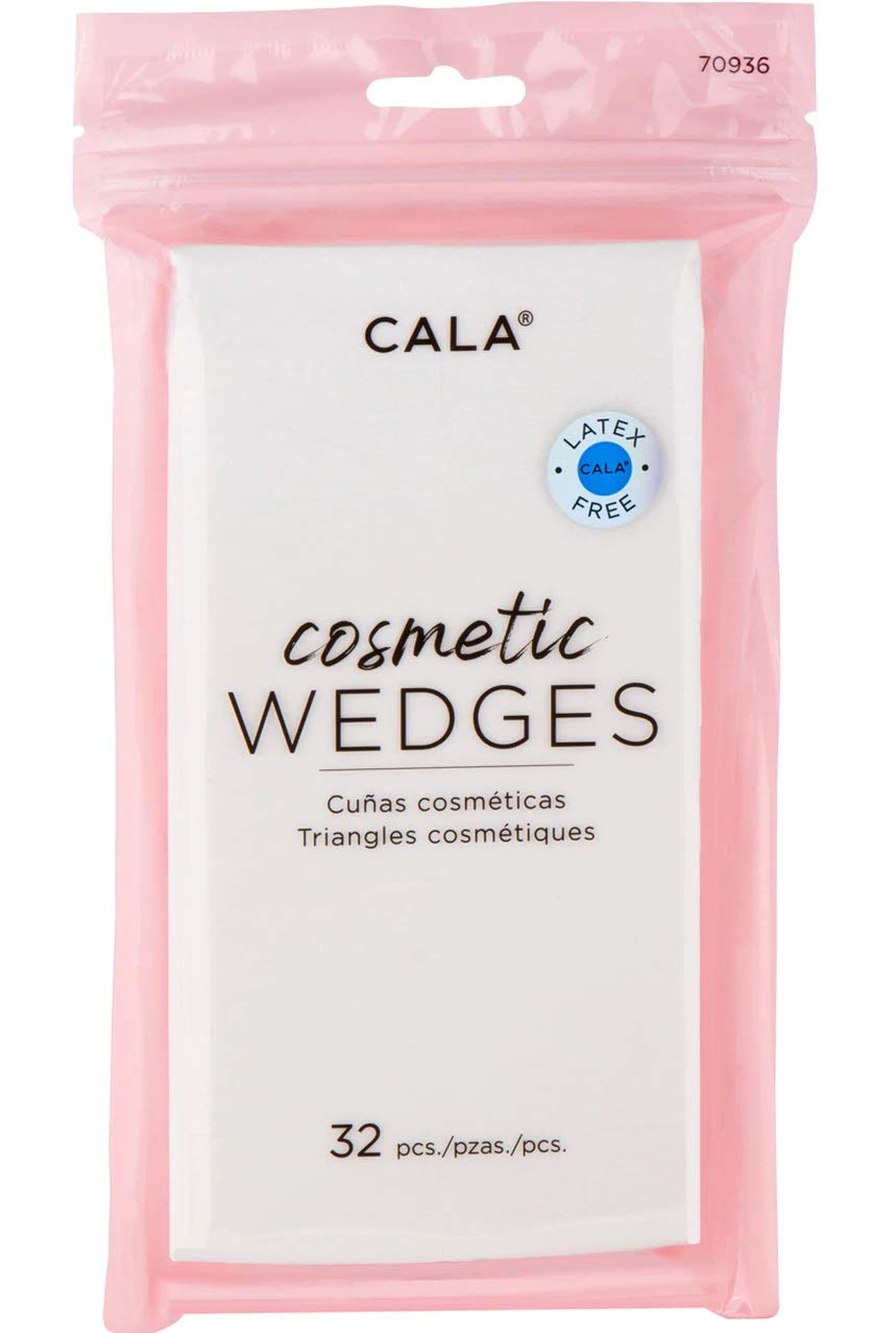 CALA cosmetic wedges triangle applicator for precise blending and efficient touch-ups