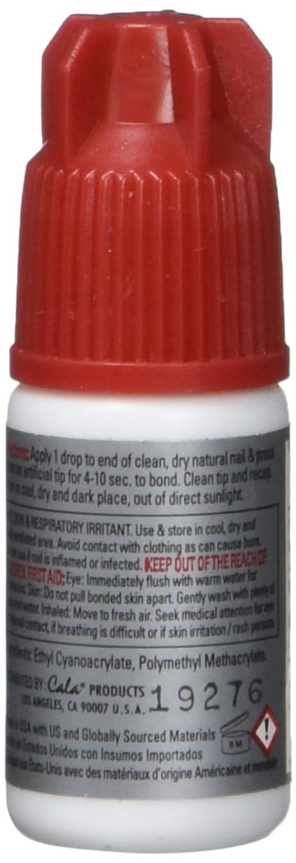 CALA Super Nail Glue precision applicator for clean, precise application