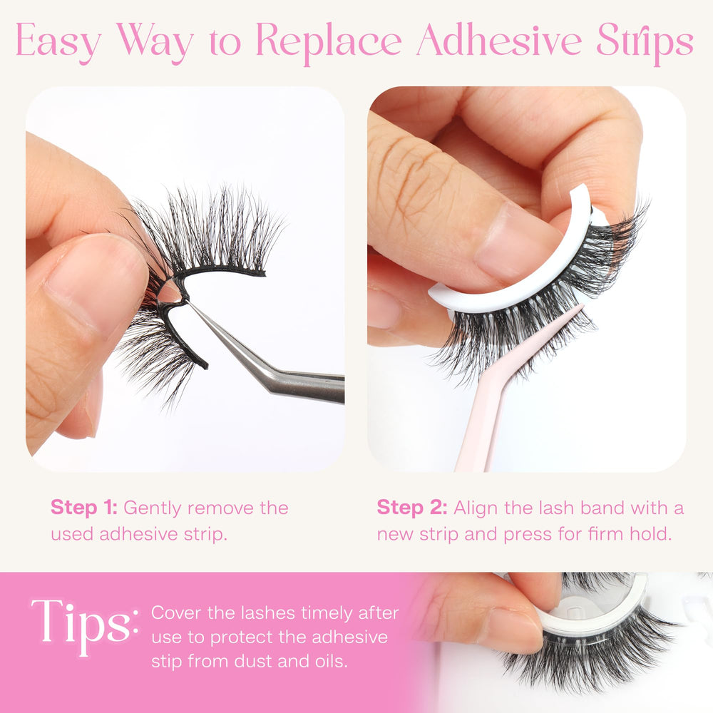 CALAILIS packaging keeps lashes clean and ready to wear