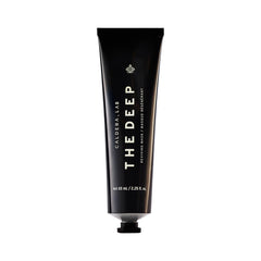 Caldera + Lab The Deep bottle cap close-up highlighting premium packaging and easy use