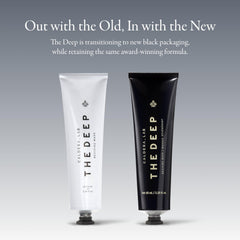 Caldera + Lab The Deep jar view with mask texture ready for pampering