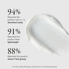 Close-up of The Face SPF pump applying lightweight, non-greasy sunscreen