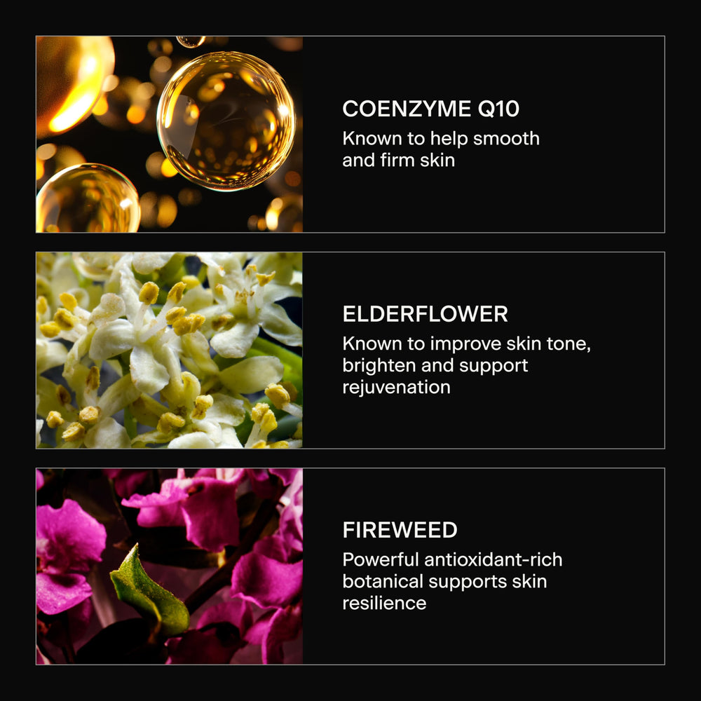 Caldera + Lab The Good being applied to skin for a smooth, fast-absorbing feel.