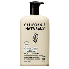 California Naturals coconut milk conditioner bottle delivering hydrating care for dry hair