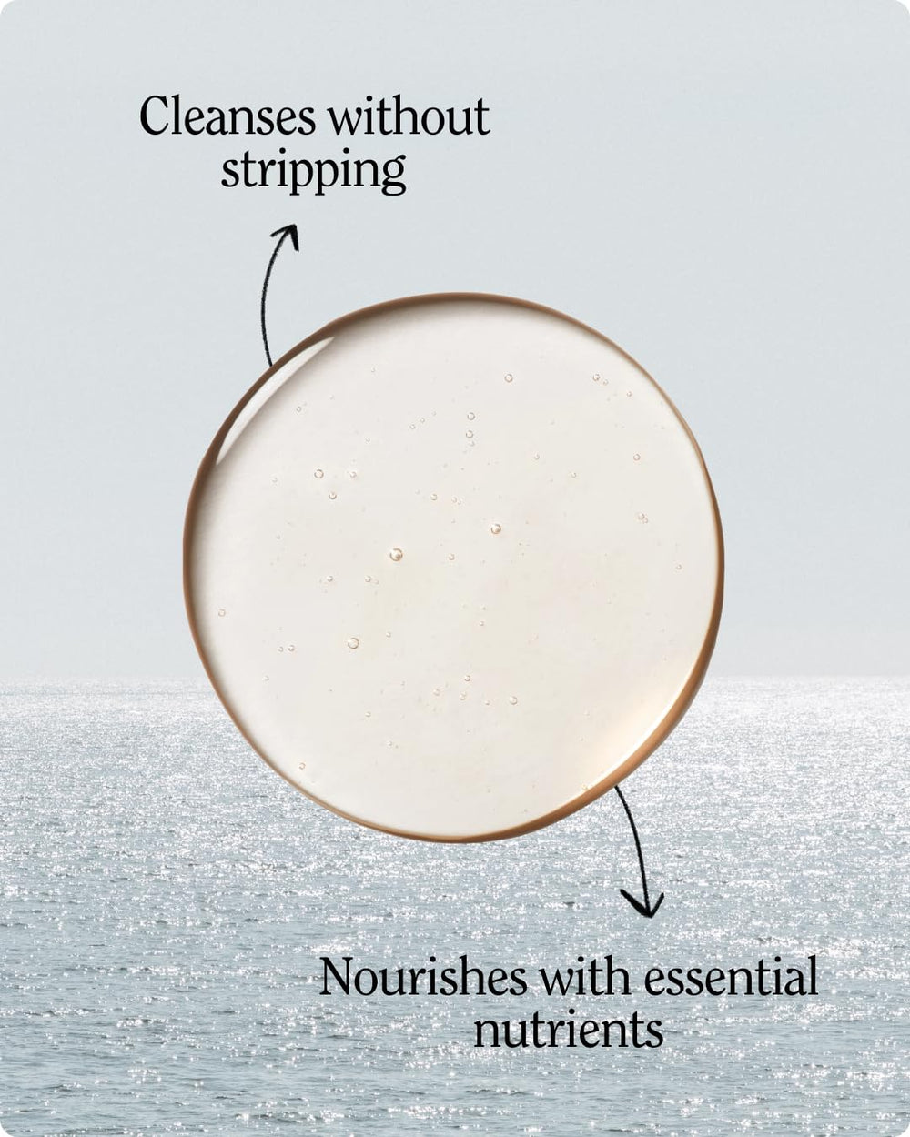 California Naturals Coconut Shampoo bottle pour close-up for easy application