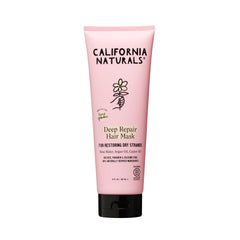 California Naturals Deep Repair Mask front view nourishes dry hair with shea butter and oils.