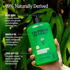 Image highlights marula oil among natural ingredients for deeper nourishment