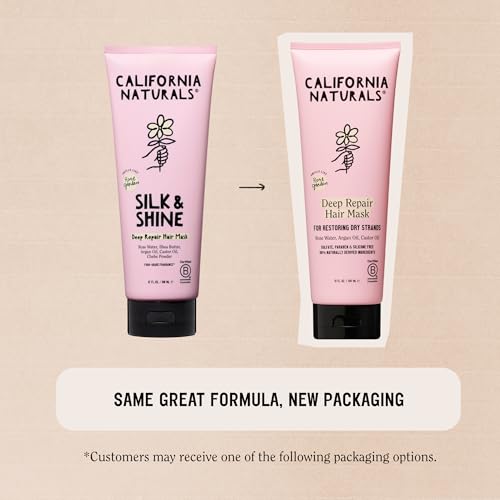 Shea butter in California Naturals Deep Repair Mask moisturizes and nourishes hair.
