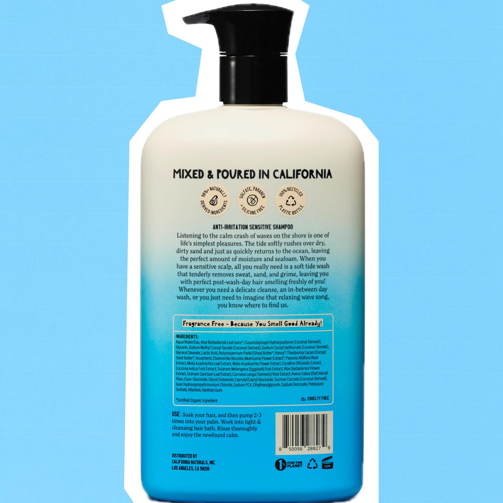 California Naturals Light & Gentle vegan cruelty-free logos appeal to ethical shoppers.