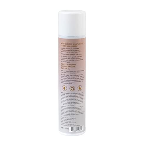 Calista Embellish Finishing Spray being applied to hair for lift