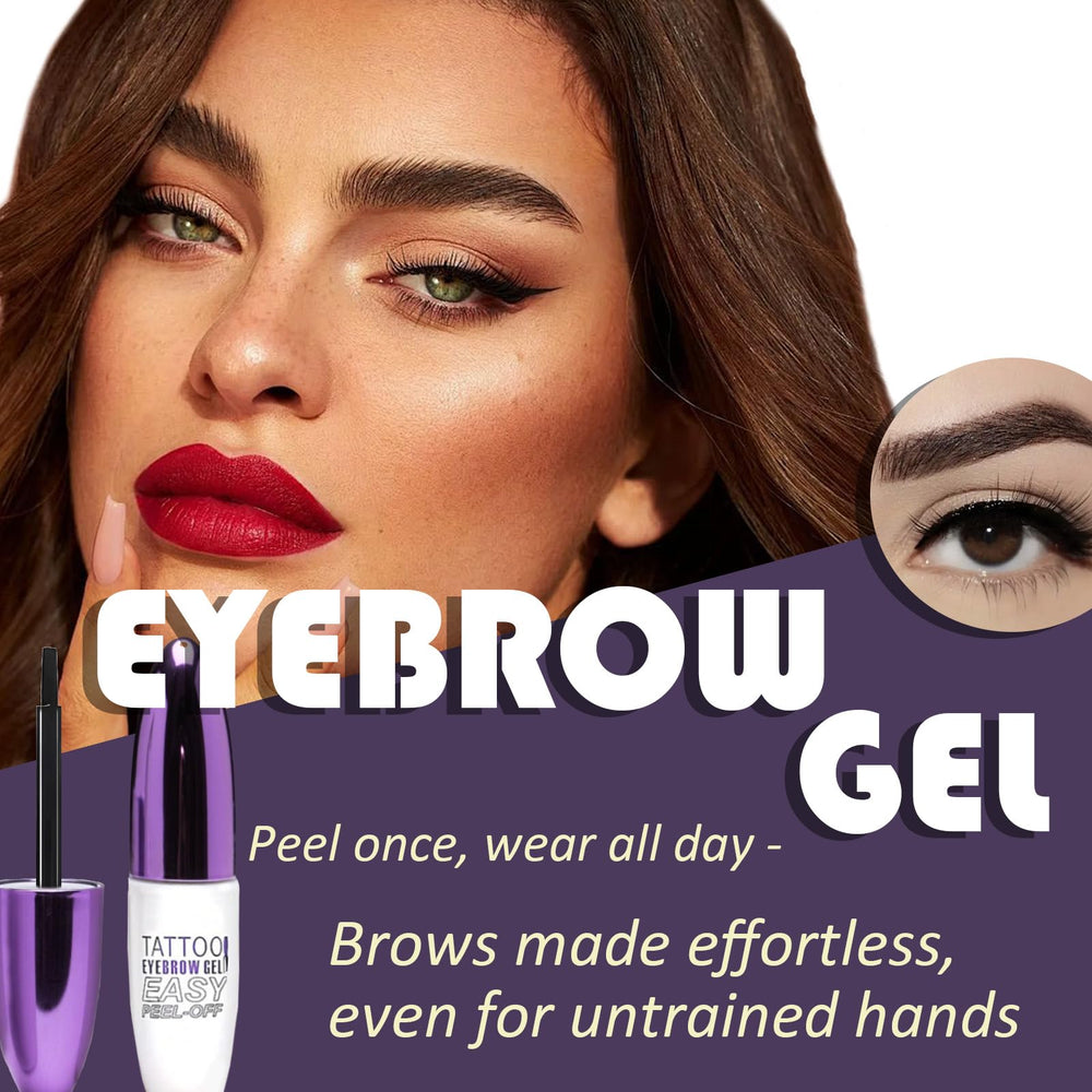 Callmynm Peel Off Eyebrow Gel packaging kept fresh and portable
