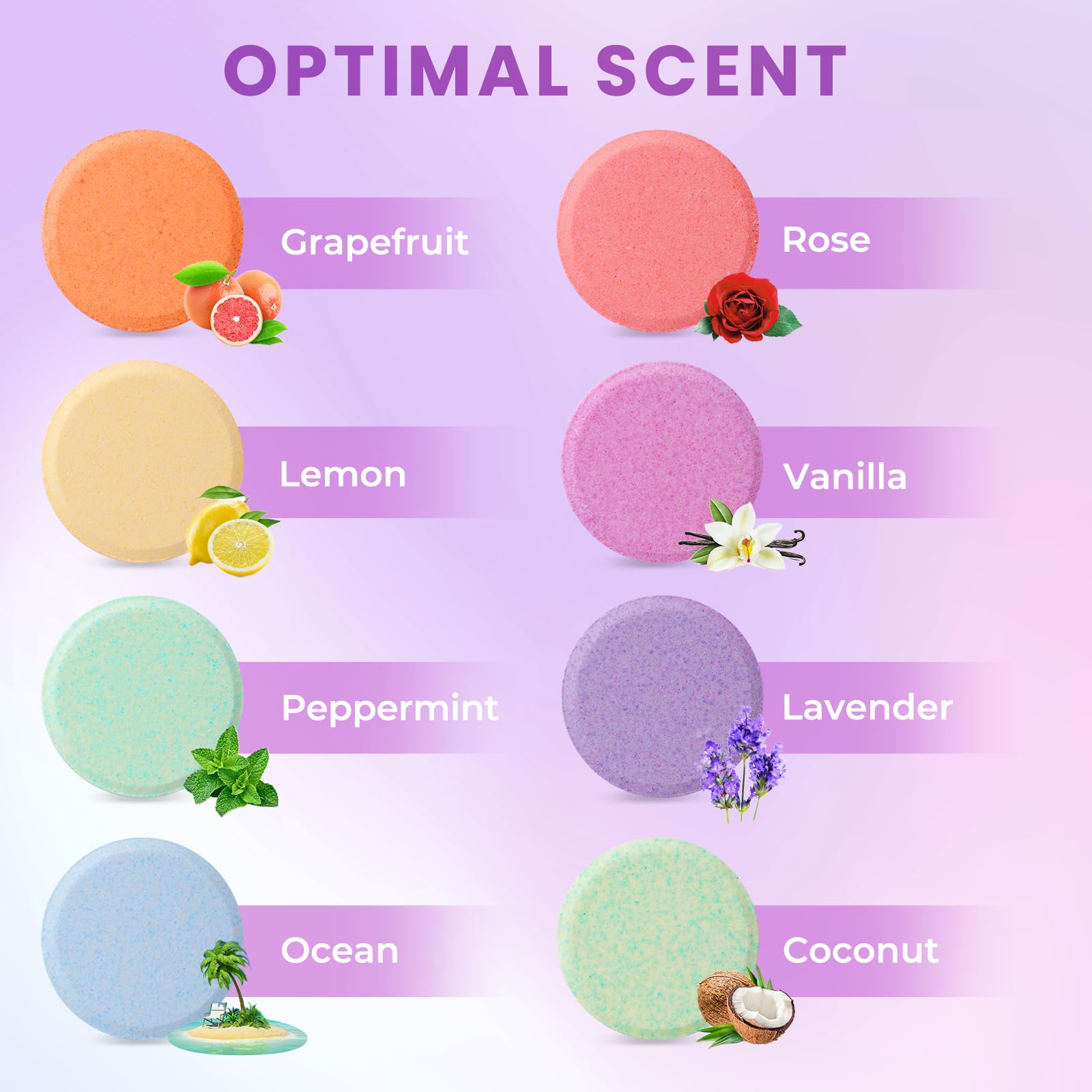 CalmNFiz rose shower steamer creates soothing ambience for self-care.