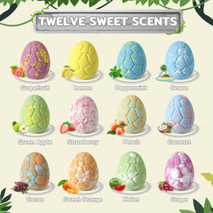 CalmNFiz fragrance-rich bubbles enhance bath time experience.