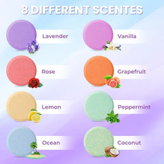 CalmNFiz Coconut Shower Steamer transports you to a tropical moment.