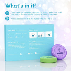 CalmNFiz eucalyptus steamer emits a soothing breath-clearing fragrance.