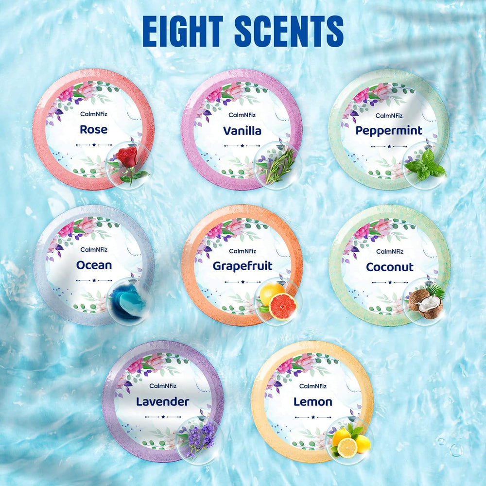 CalmNFiz lavender-scent shower steamer for relaxing evenings