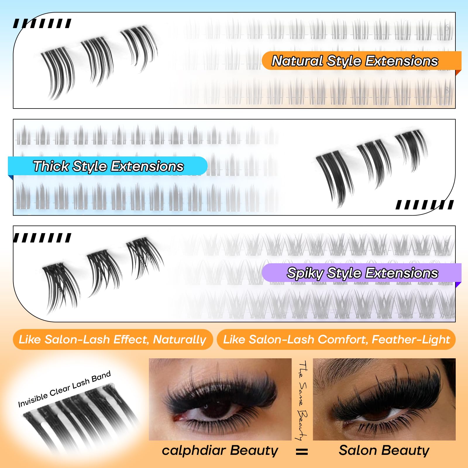 calphdiar bottom lashes natural 6-8mm for subtle daily enhancement