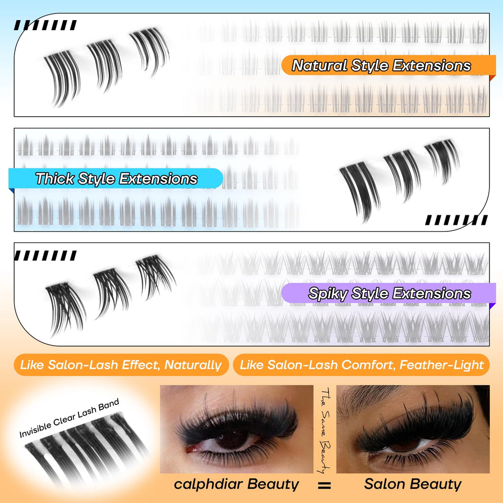 calphdiar bottom lashes natural 6-8mm for subtle daily enhancement