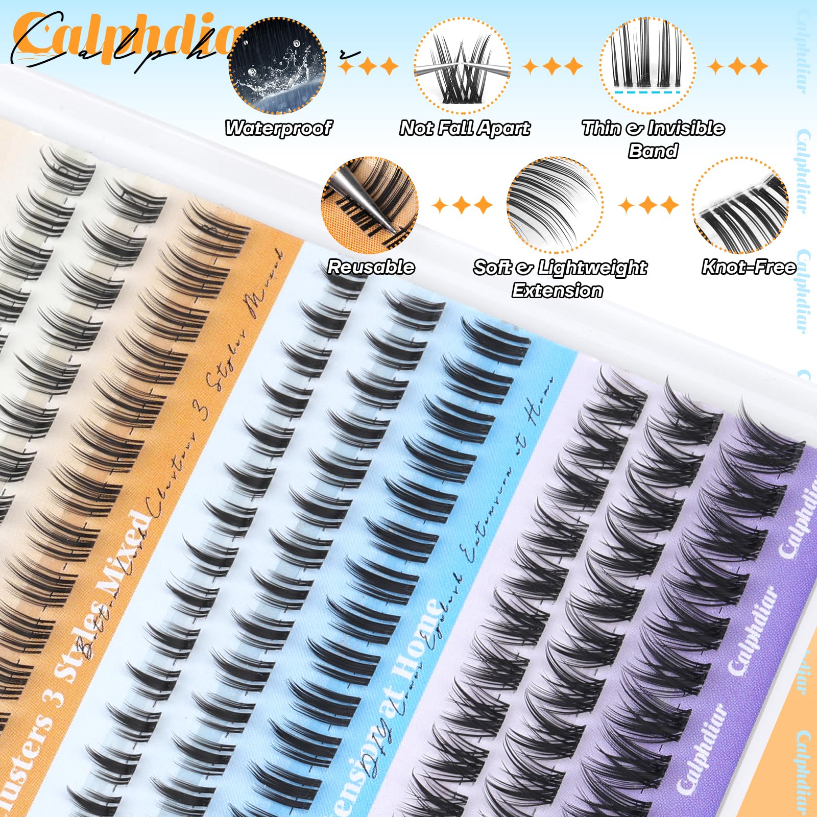 calphdiar DIY bottom lashes application for quick salon-like results at home