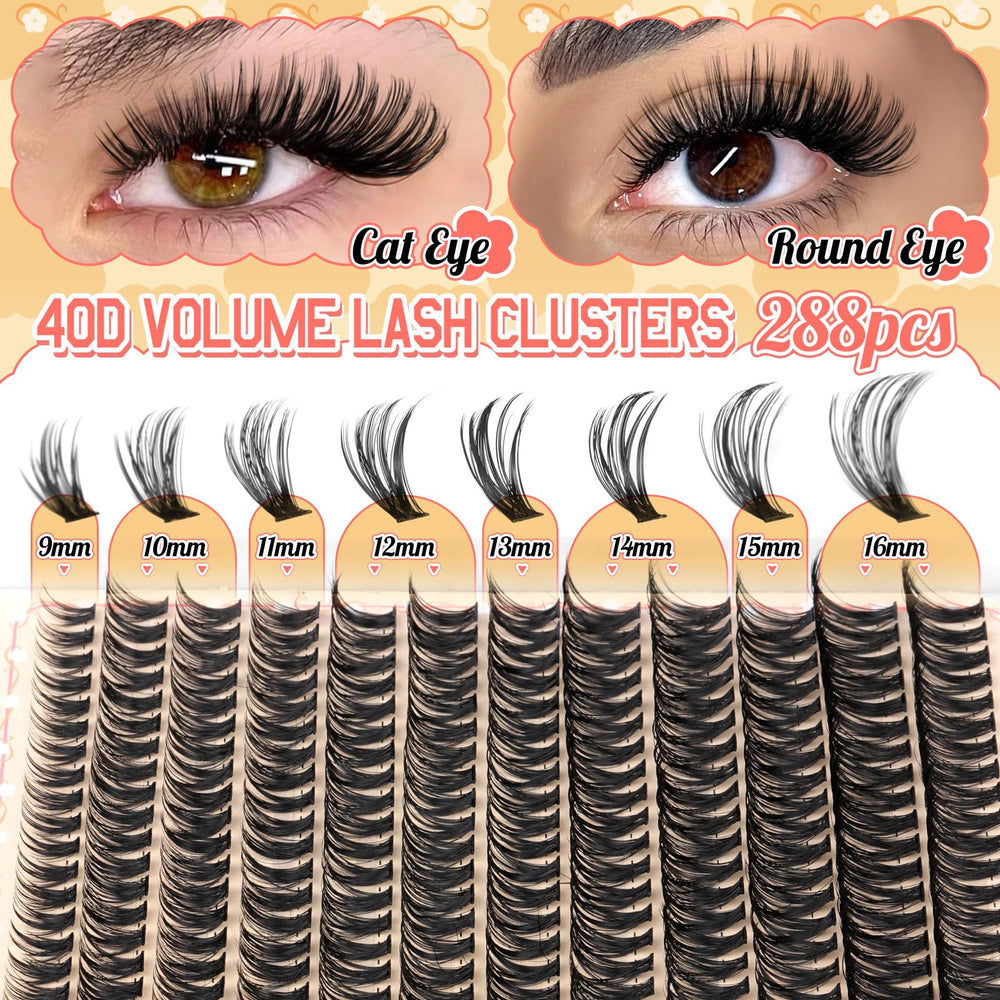 Calphdiar DIY lash extensions steps illustrate easy at-home application.