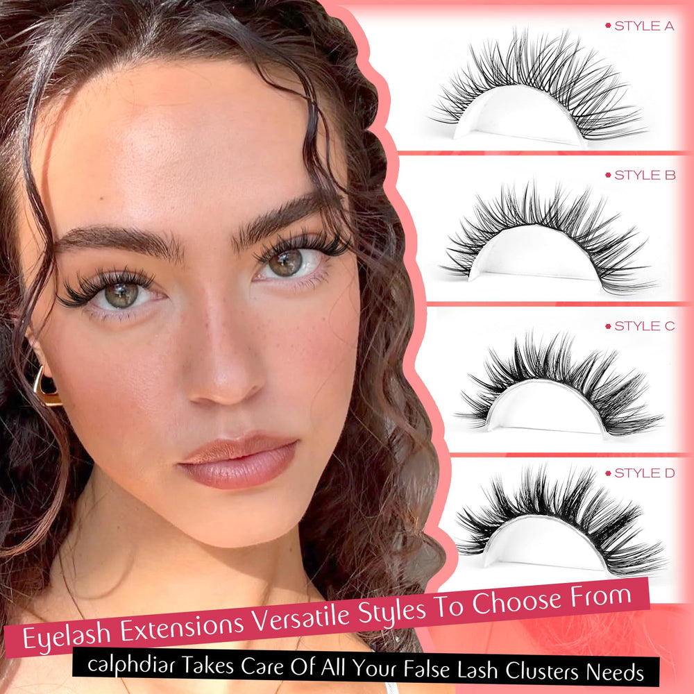 Calphdiar 230pc mega pack for convenient at-home DIY lash styling.