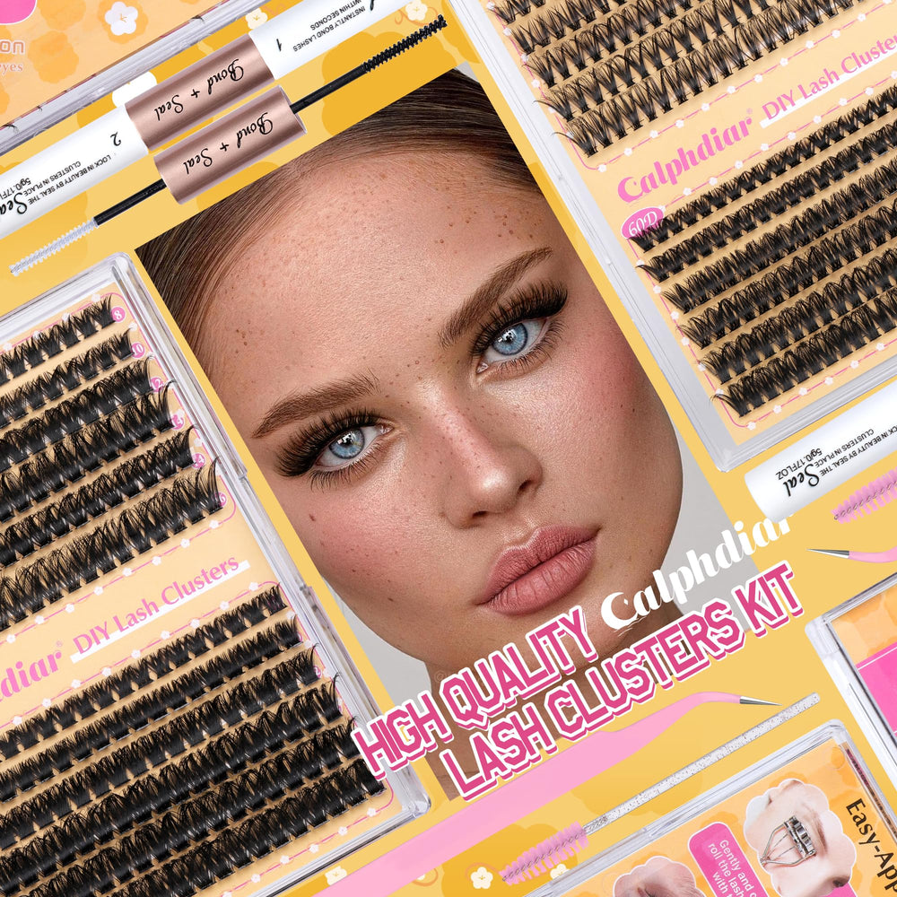 Calphdiar wispy clusters offering four styles and five lengths.