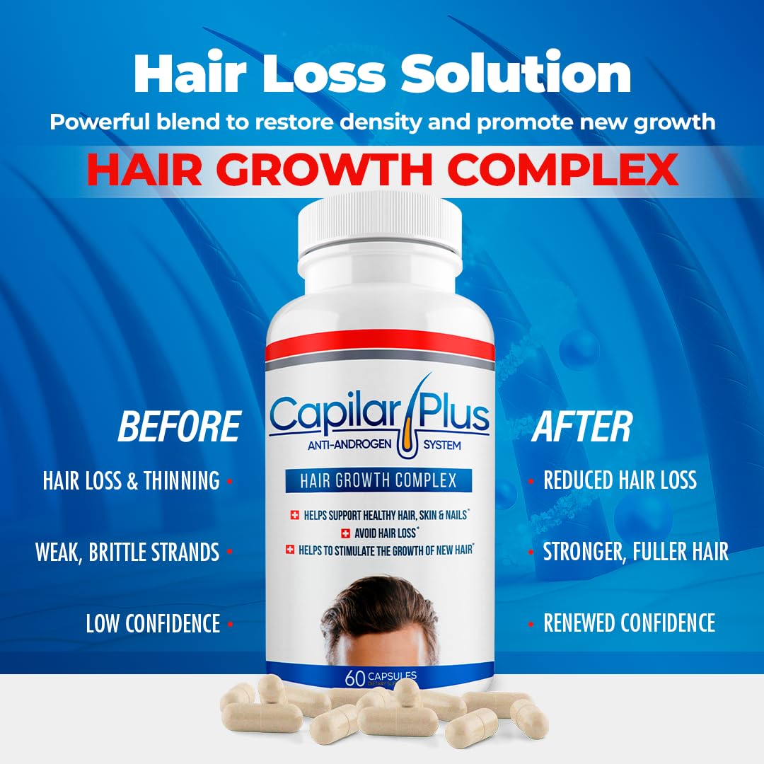 CALVISTOP Capilar Plus routine guide beside calendar for consistency