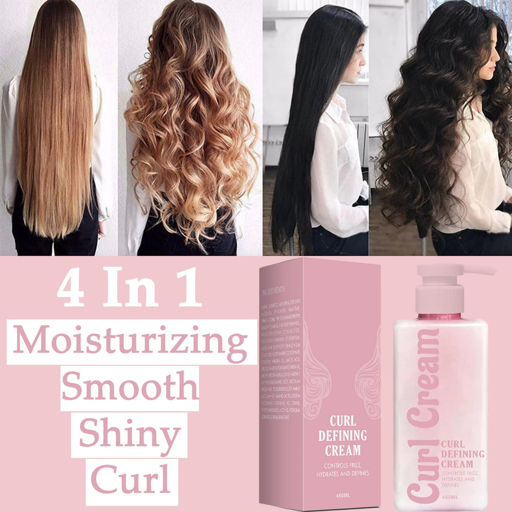 Soft fragrance of Calyphra Curl Defining Cream in use.