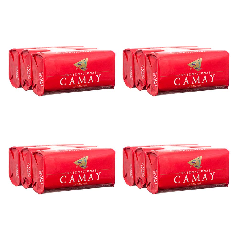 Camay Softly Scented pink bath bar with floral fragrance for gentle cleansing.